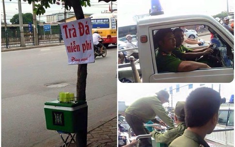 Nghịch cảnh bình trà đá miễn phí bị tịch thu, hàng quán vỉa hè mặc sức "sống khỏe"