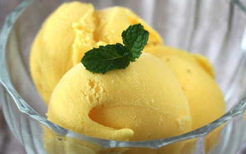 Cách làm kem hoa quả không cần tủ lạnh