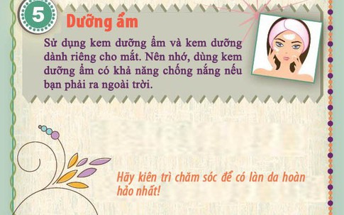 5 bước cho làn da bạn hoàn hảo suốt mùa đông