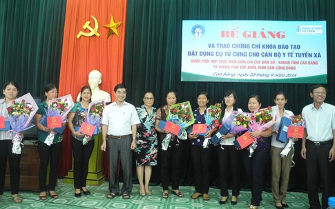 “Cầm tay chỉ việc” cho đội ngũ cán bộ y tế cơ sở