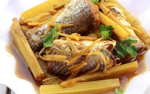 Cá kho mía gừng đậm vị thơm ngon