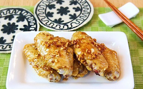 Cánh gà chiên tỏi ngon đừng hỏi