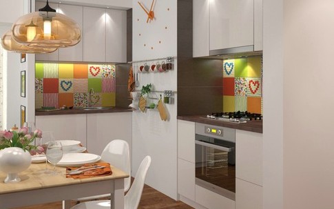 Đẹp ngỡ ngàng căn hộ 42m² cho 4 người