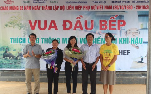 Sôi nổi cuộc thi “Vua đầu bếp” chủ đề: “Thích ứng thông minh với biến đổi khí hậu”