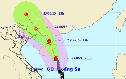 Từ đêm mai, miền Bắc mưa to đến rất to