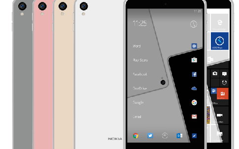 Rò rỉ smartphone chạy Android và Windows 10 Mobile của Nokia