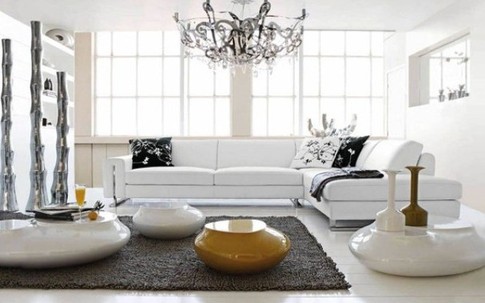 Ngắm nội thất căn hộ chung cư 90m2