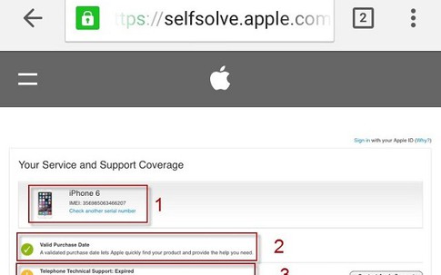 Cách kiểm tra iPhone và iPad chính hãng Apple