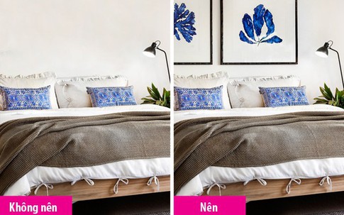 7 sai lầm nhiều người mắc trong phòng ngủ