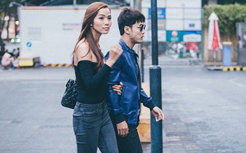 Ưng Hoàng Phúc và bạn gái bình tâm sau sự cố ở phim trường