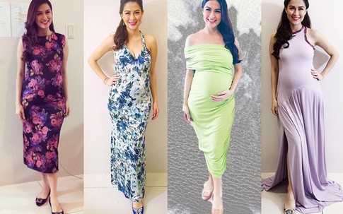 Phong cách tươi trẻ khi mang bầu của "mỹ nhân đẹp nhất Philippines"