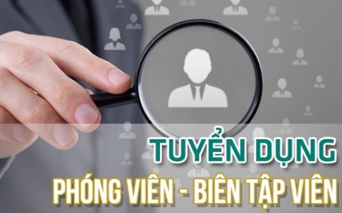 Thông báo tuyển phóng viên