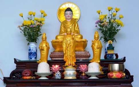 Vị trí đặt bàn thờ Phật cầu phúc cho cả nhà bình an
