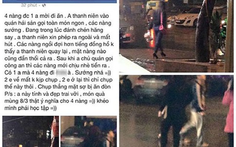 Được bạn trai "mời hớ" đi ăn ngày 8/3, 4 cô gái ngậm ngùi tự trả tiền