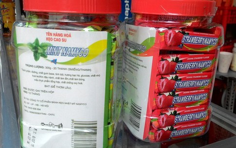 Cẩn thận bẫy lừa chewing gum rởm toàn bột