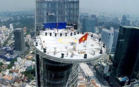 Giàn pháo hoa sẽ khai hỏa trên tòa nhà cao nhất Sài Gòn