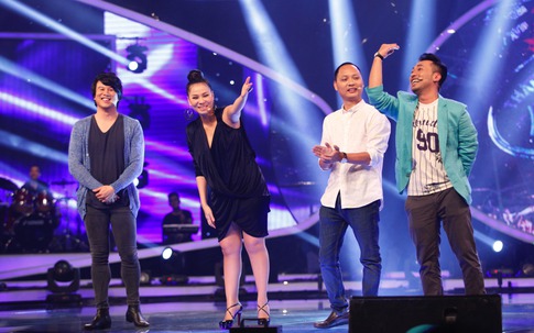 Thu Minh mập ú trong ngày đầu trở lại ghế nóng Vietnam Idol