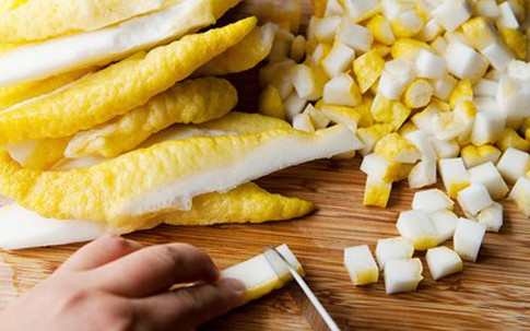 Bất ngờ với cách “tận dụng” quả phật thủ sau Tết