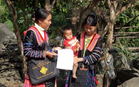 Hơn 1.700 cô đỡ thôn bản được đào tạo bài bản