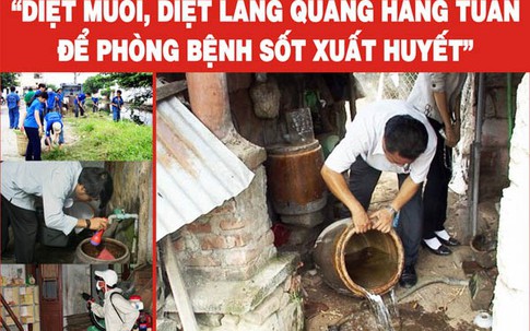 Ổ dịch sốt xuất huyết ở ngay trong nhà