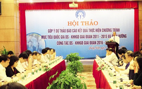 Dân số phải gắn liền với phát triển