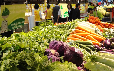 Giá rau xanh tăng gấp đôi nông dân lỗ, người tiêu dùng thiệt