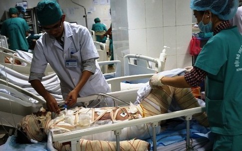 Người mẹ lao vào biển lửa cứu con đã tử vong