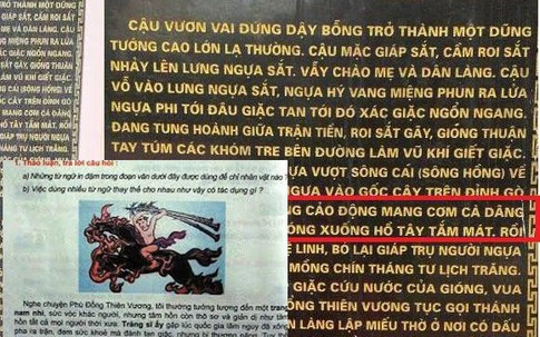 Các thần tích đều ghi Thánh Gióng đã tắm ở Hồ Tây