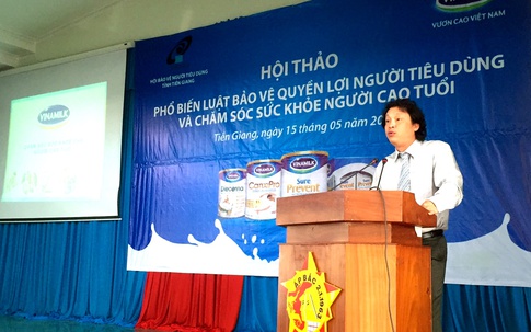 Vinamilk chung tay chăm sóc người cao tuổi Đồng Nai, Tiền Giang