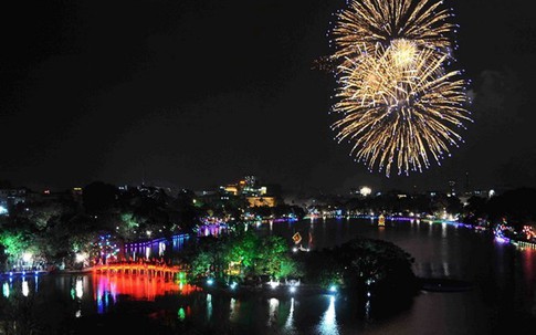 Những vị trí đẹp nhất để xem pháo hoa ngày 30/4 tại Hà Nội
