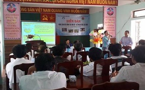 Quảng Điền - Thừa Thiên Huế: Tổ chức diễn đàn "Nam nông dân với công tác DS-KHHGĐ"