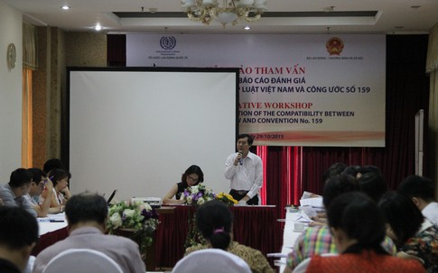 Việt Nam sắp tham gia công ước về việc làm cho người khuyết tật
