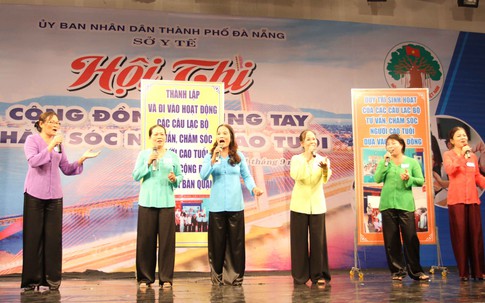 Người cao tuổi ở Đà Nẵng tranh tài “Tư vấn và Chăm sóc người cao tuổi dựa vào cộng đồng”