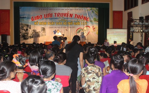Hỗ trợ chăm sóc SKSS/ KHHGĐ cho người dân dễ bị tổn thương trong thiên tai