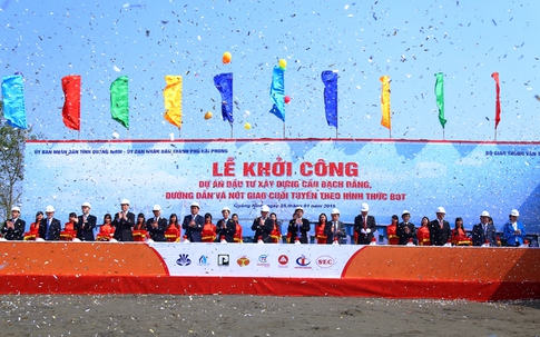 Khởi công cầu Bạch Đằng trị giá trên 7600 tỷ