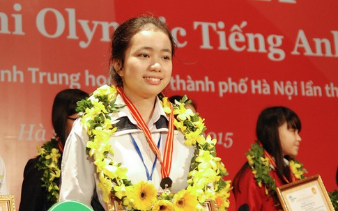 Cộng điểm khuyến khích xét vào lớp 10 cho các học sinh đạt giải Cuộc thi Olympic tiếng Anh 2015