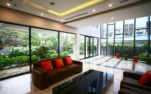 "Biệt thự Mặt trời" 595m2 ở ngoại thành Hà Nội