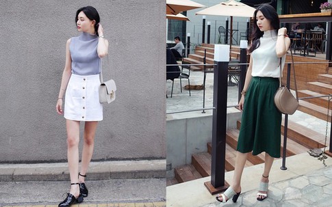 Những set đồ đẹp với áo không tay