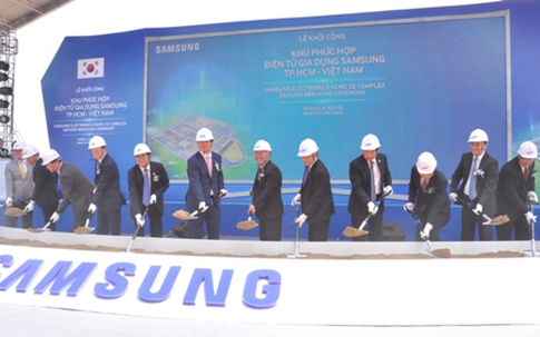 Xây dựng khu phức hợp điện tử gia dụng Samsung tại TPHCM