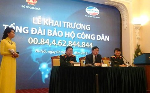 Lập số điện thoại hỗ trợ công dân ở nước ngoài