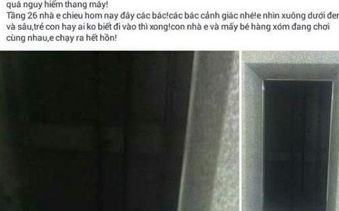 Rợn người “hố đen” thang máy chung cư HH4 của đại gia Lê Thanh Thản