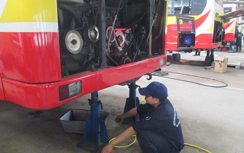 Xí nghiệp xe điện Hà Nội giành giải nhất về bảo dưỡng xe buýt năm 2015