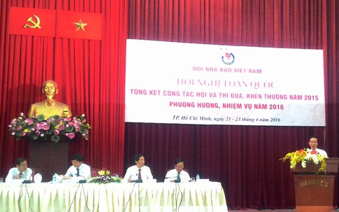 Hội nghị toàn quốc Hội Nhà báo Việt Nam năm 2016