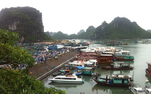 Gần 2.000 du khách mắc kẹt trên đảo Cô Tô