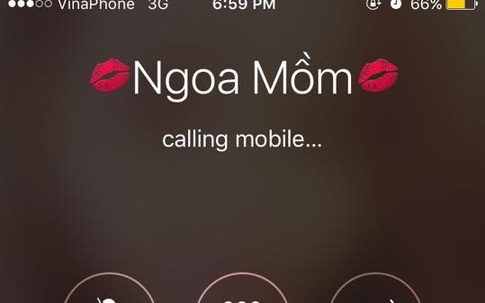 Cười vỡ bụng với cách lưu tên chồng yêu trên điện thoại