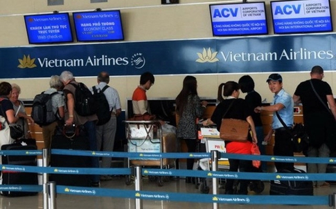 Hành khách Vietnam Airlines đã lưu thông bình thường
