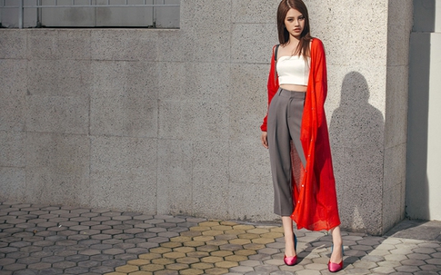 Cách phối trang phục để nổi bật khi xuống phố