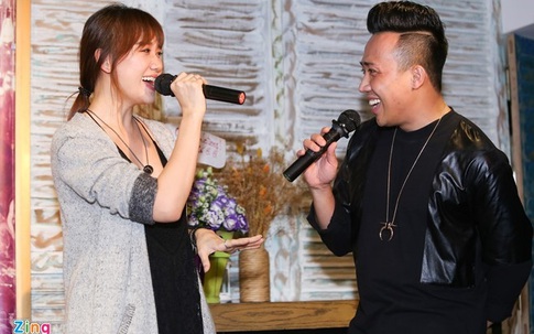 Hari Won tiếp tục ủng hộ hết mình cho sự nghiệp của Trấn Thành
