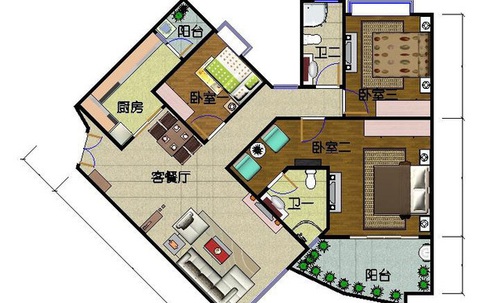 5 kiểu mặt bằng nhà "xin đừng mua" để tránh phạm sát khí
