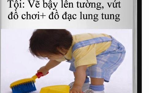 Ảnh sinh động, dễ hiểu về cách nuôi dạy con hay